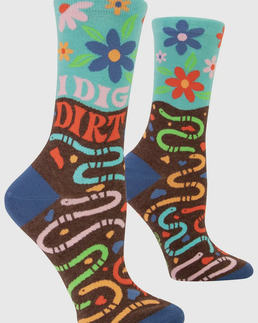 I Dig Dirt Ladies’ Socks-Incognito-My Beautiful Caravan