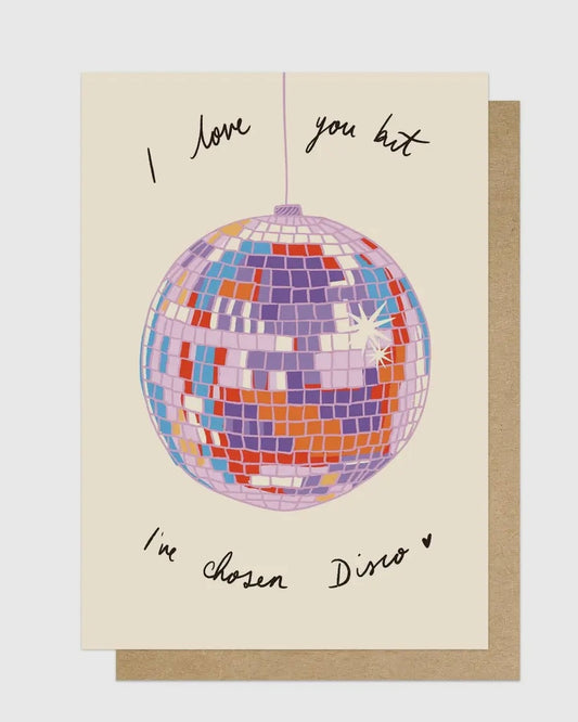 I’ve Chosen Disco Card-East End Prints-My Beautiful Caravan