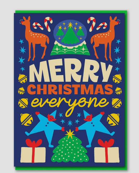 Merry Christmas Everyone Card-Objectables-My Beautiful Caravan