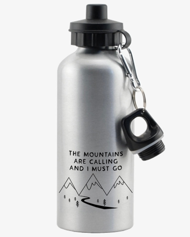 Mountains Are Calling Water Bottle-Eat Haggis-My Beautiful Caravan