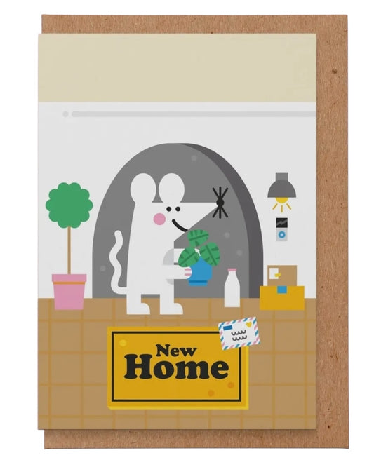 Mouse New Home Card-Studio Boketto-My Beautiful Caravan