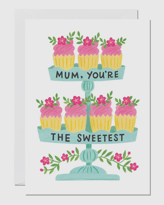 Mum You’re The Sweetest Mother’s Day Card-Ricicle Cards-My Beautiful Caravan
