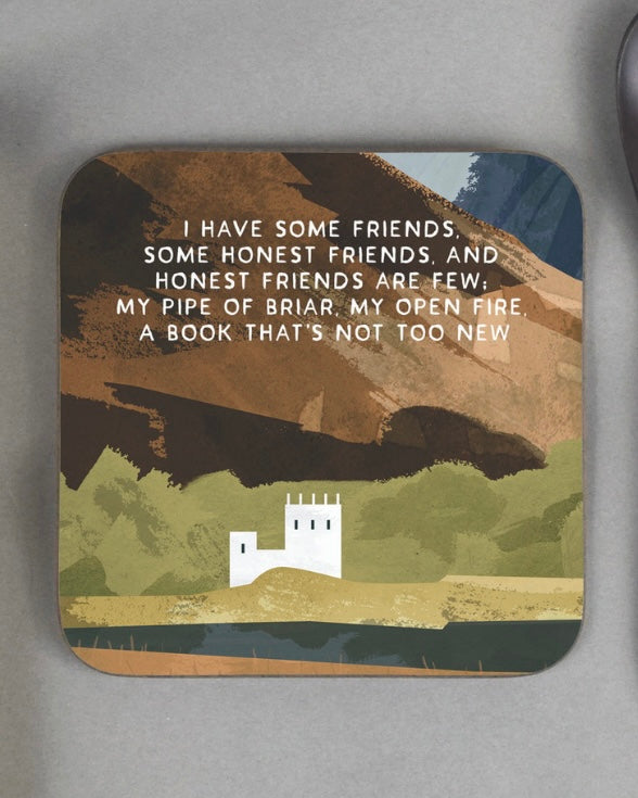 Scottish Sayings Coasters-Eat Haggis-My Beautiful Caravan