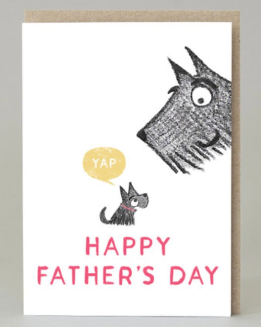 Scotty Happy Father’s Day Card-Hole In My Pocket-My Beautiful Caravan