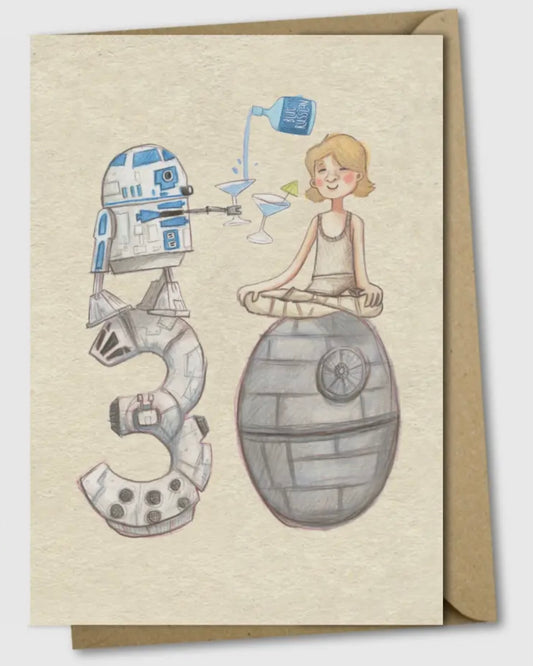 Star Wars Age 30 Card-The Grey Earl-My Beautiful Caravan