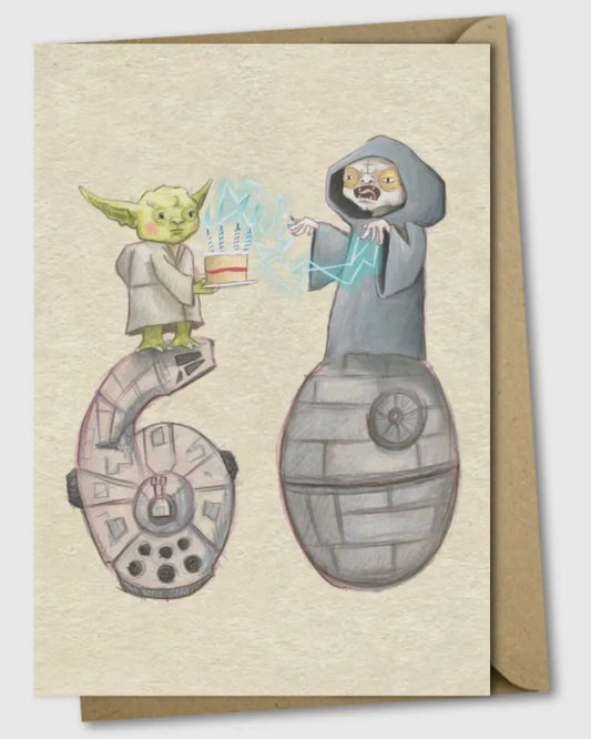 Star Wars Age 60 Card-The Grey Earl-My Beautiful Caravan