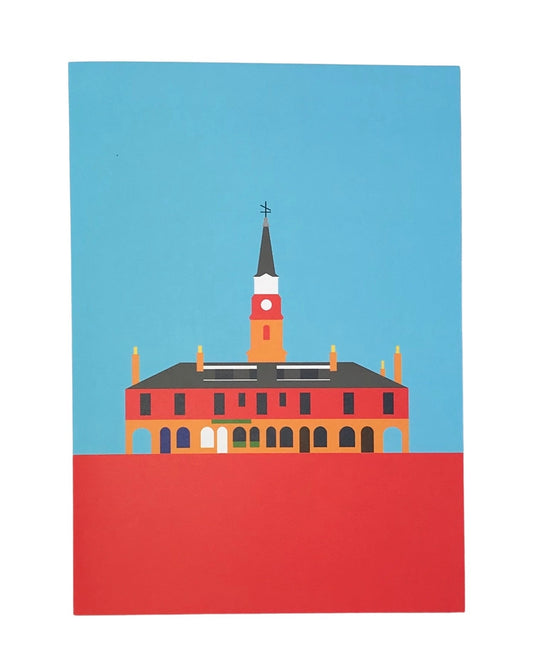 Stonehaven Market Square Print-My World-My Beautiful Caravan