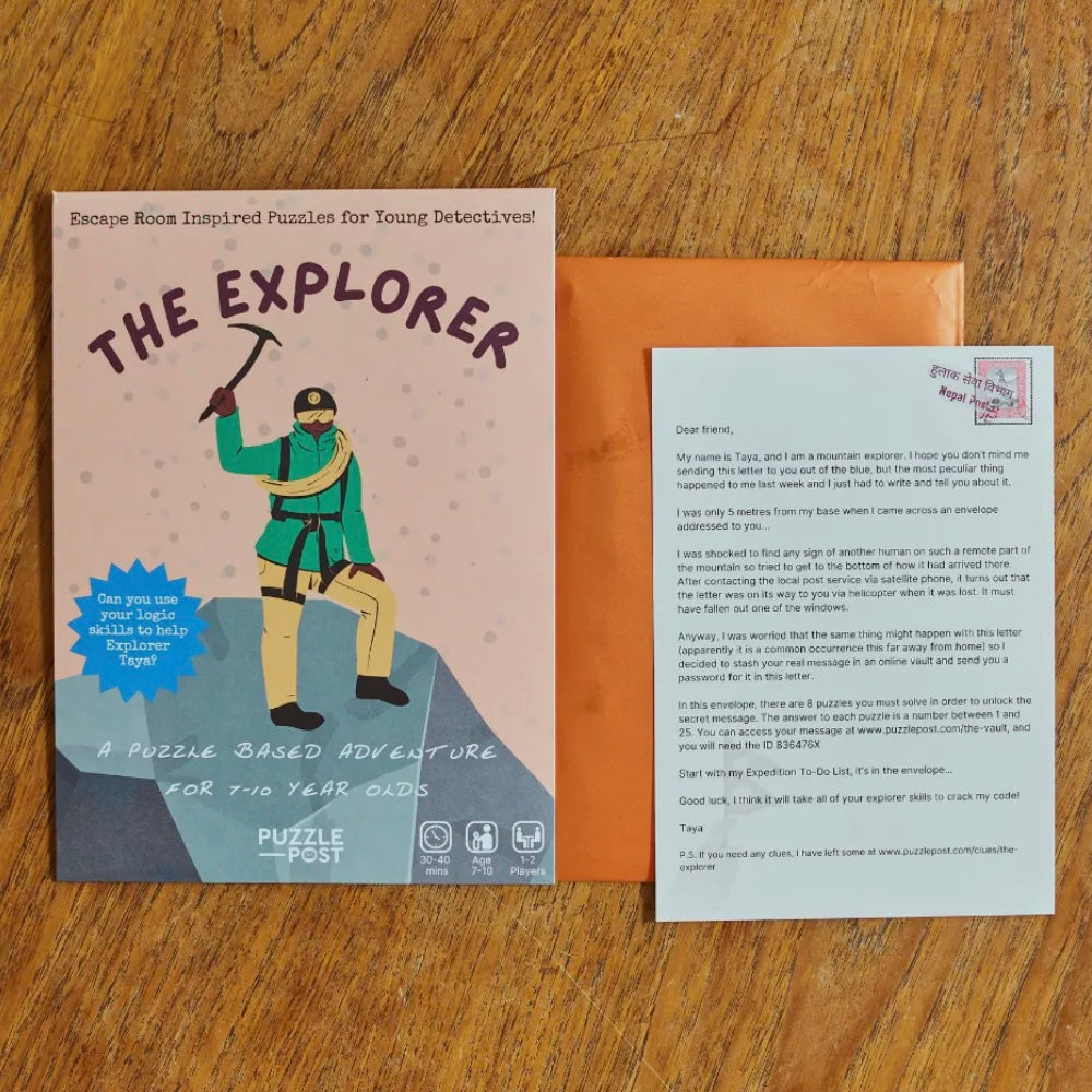 ‘The Explorer’ Puzzle Based Adventure Game-Puzzle Post-My Beautiful Caravan