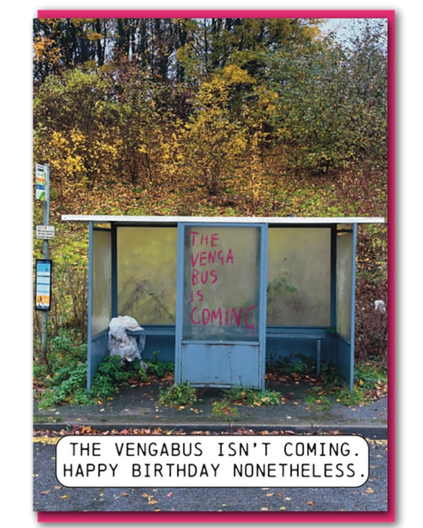 Vengabus Birthday Card-Objectables-My Beautiful Caravan