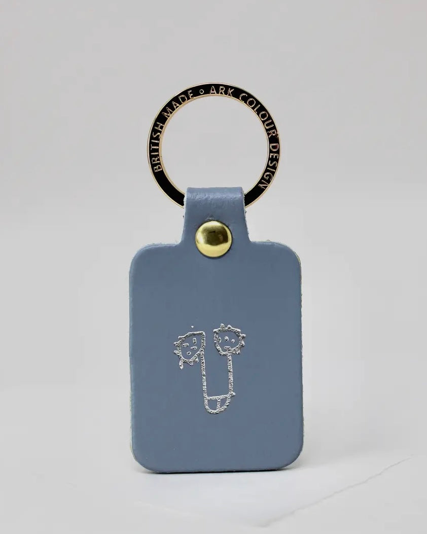 Willy Leather Keyring-Ark Colour Design-My Beautiful Caravan