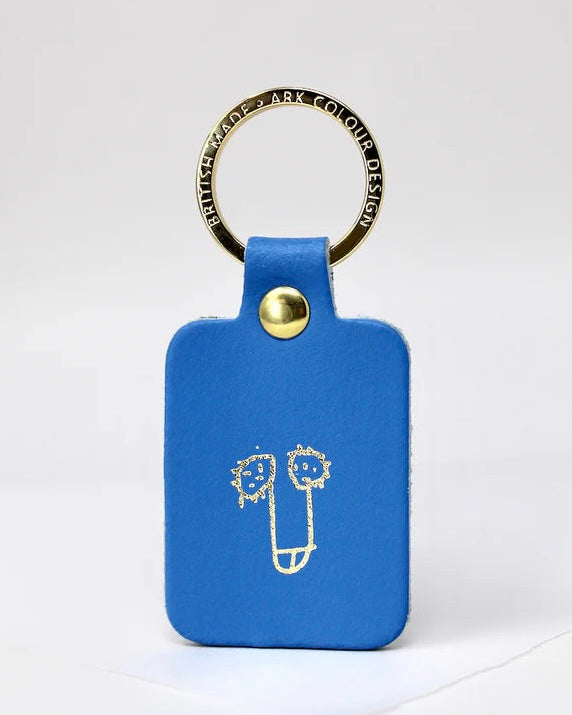 Willy Leather Keyring-Ark Colour Design-My Beautiful Caravan