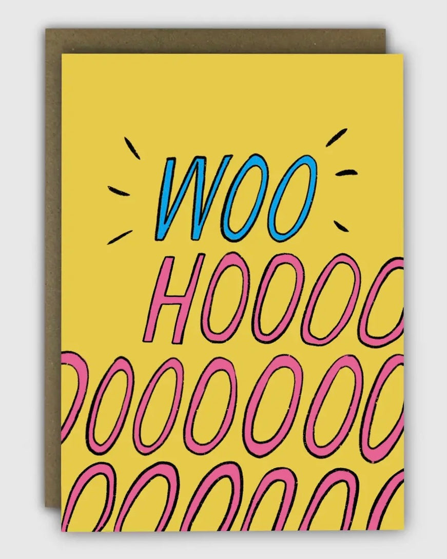 Woo Hoooo Congratulations Card-Running With Scissors-My Beautiful Caravan