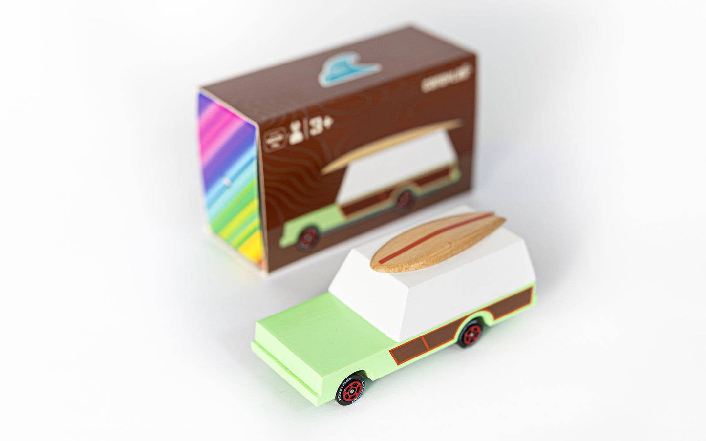 Wooden Surf Wagon Toy Car-Candylab-My Beautiful Caravan