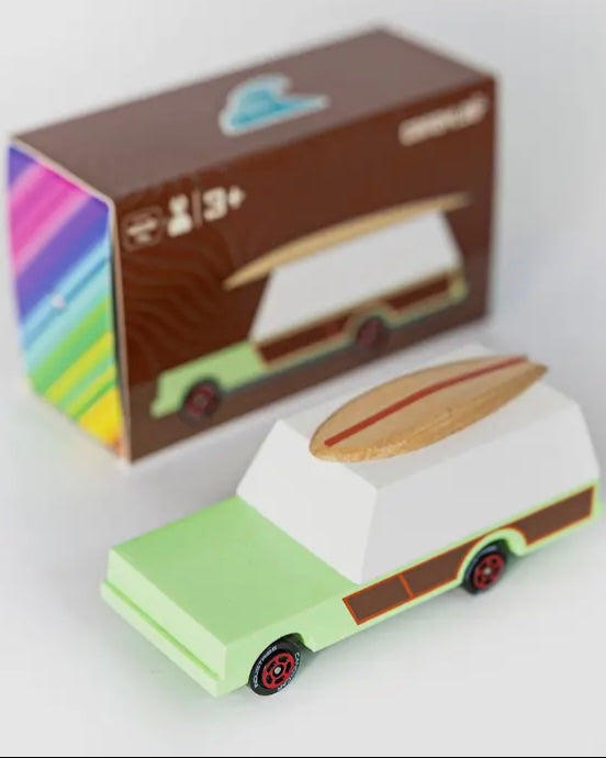 Wooden Surf Wagon Toy Car-Candylab-My Beautiful Caravan