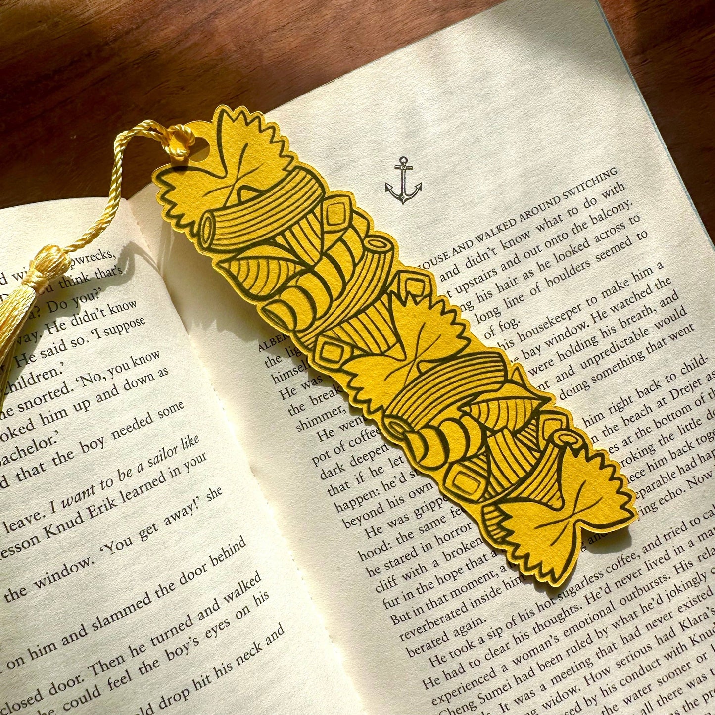 Crazy Pasta Bookmark
