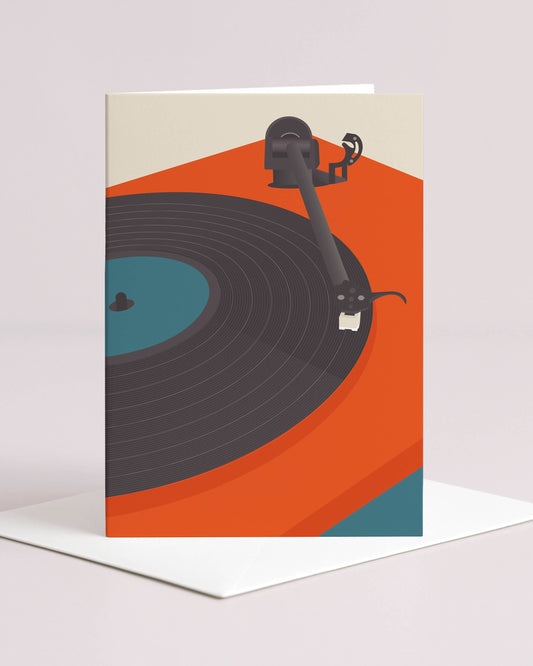 Stylus Turntable Card
