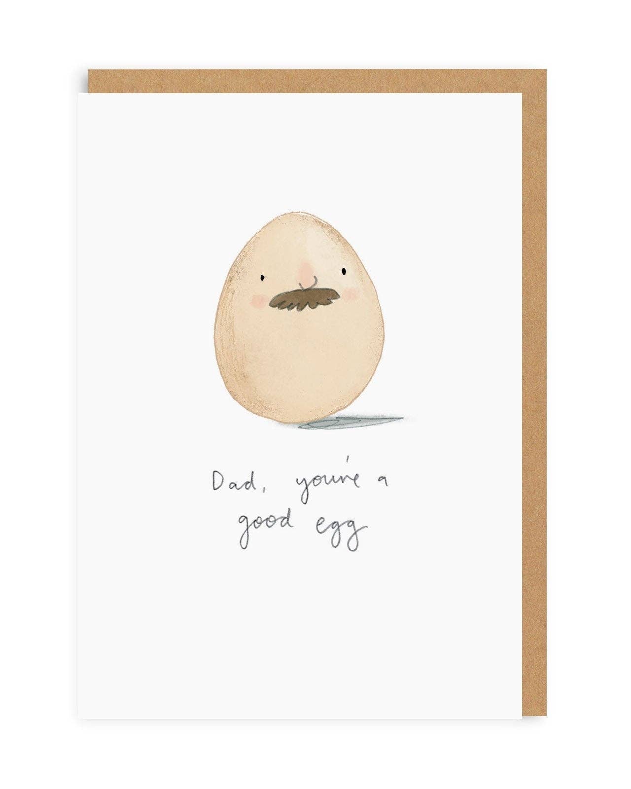 Dad You're A Good Egg Card