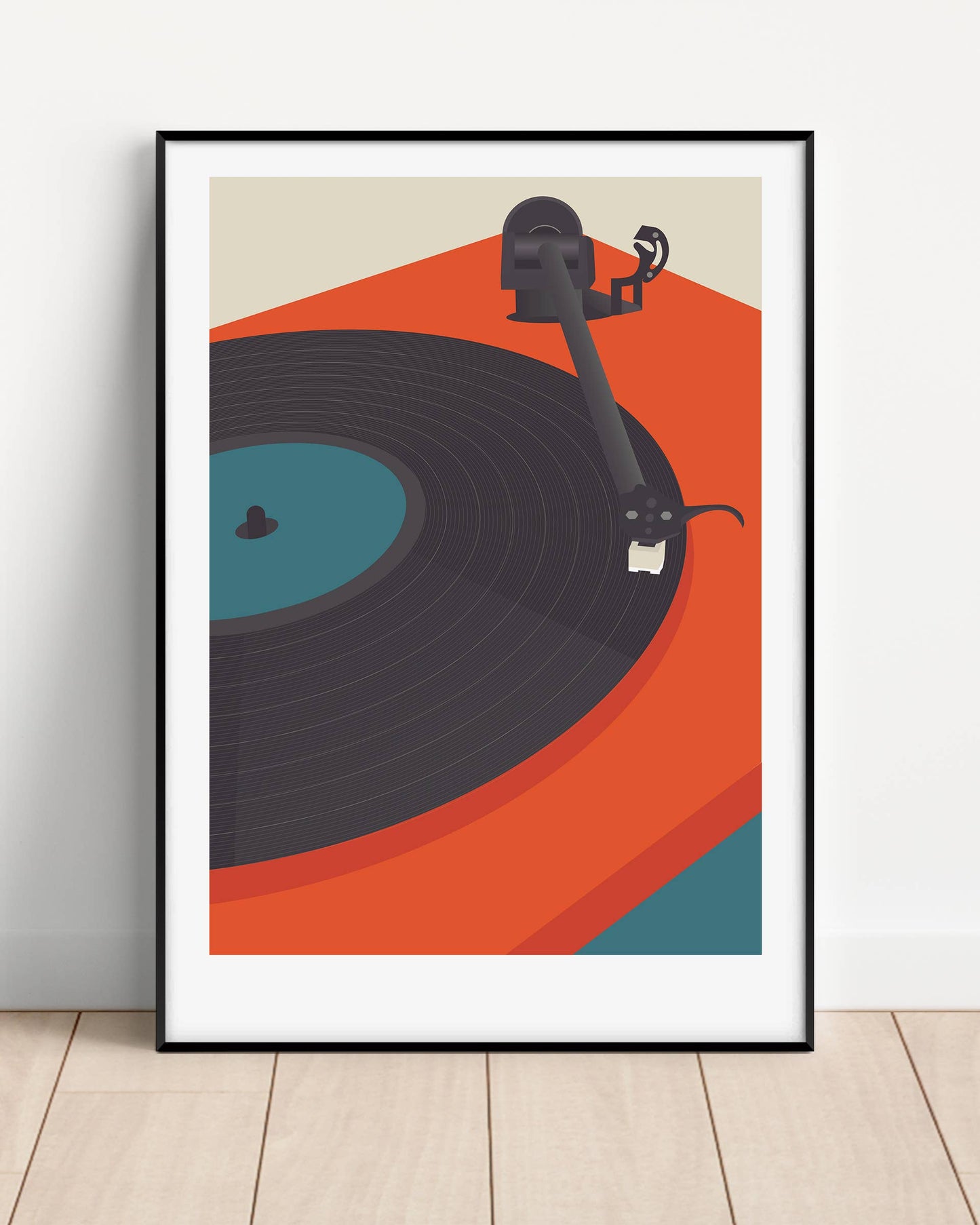 Stylus Vinyl Record A4 Print
