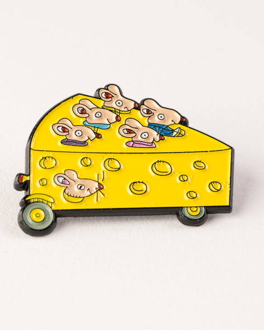 Richard Scarry Cheesecar Enamel Pin