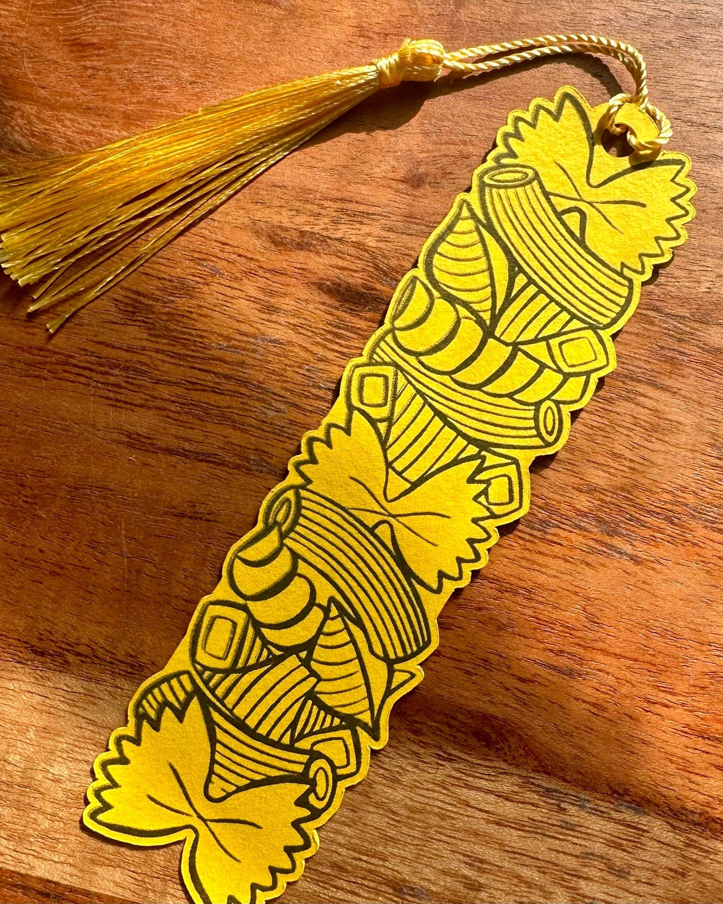 Crazy Pasta Bookmark