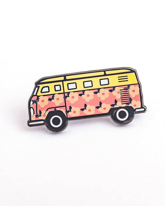 Campervan Enamel Pin Badge
