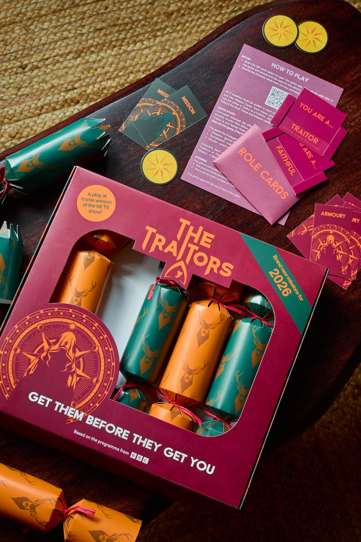 Traitors 2026 Christmas Crackers