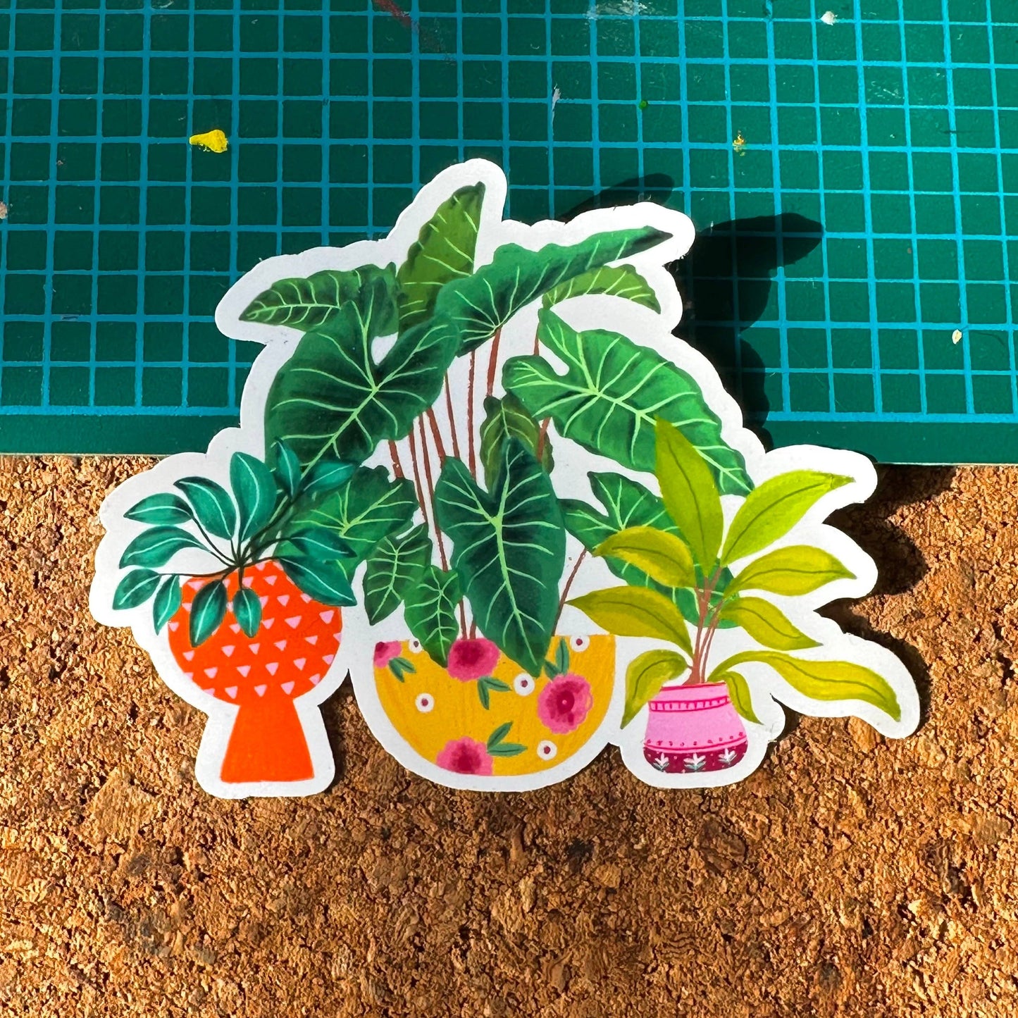House Plant Vinyl Sticker
