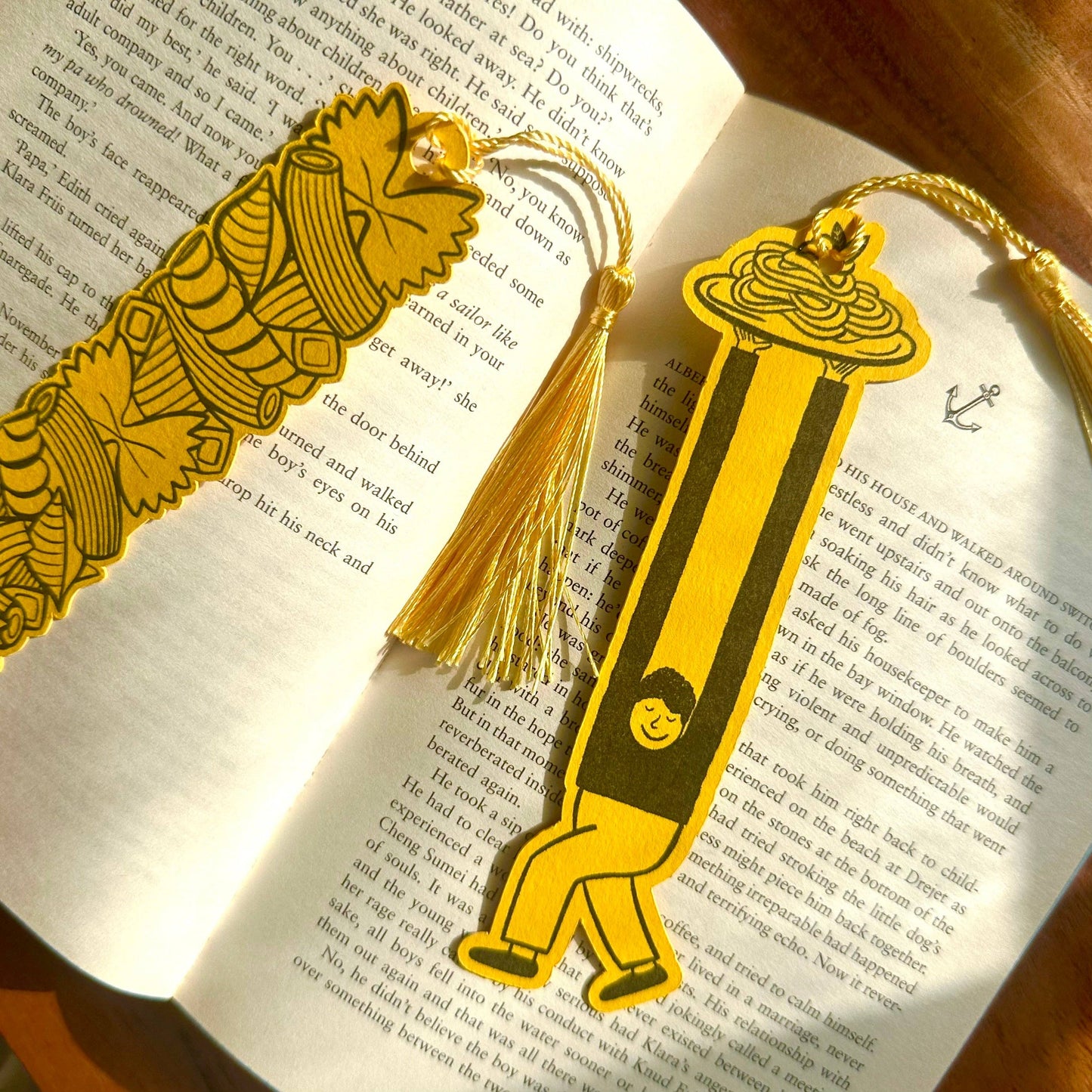 Crazy Pasta Bookmark