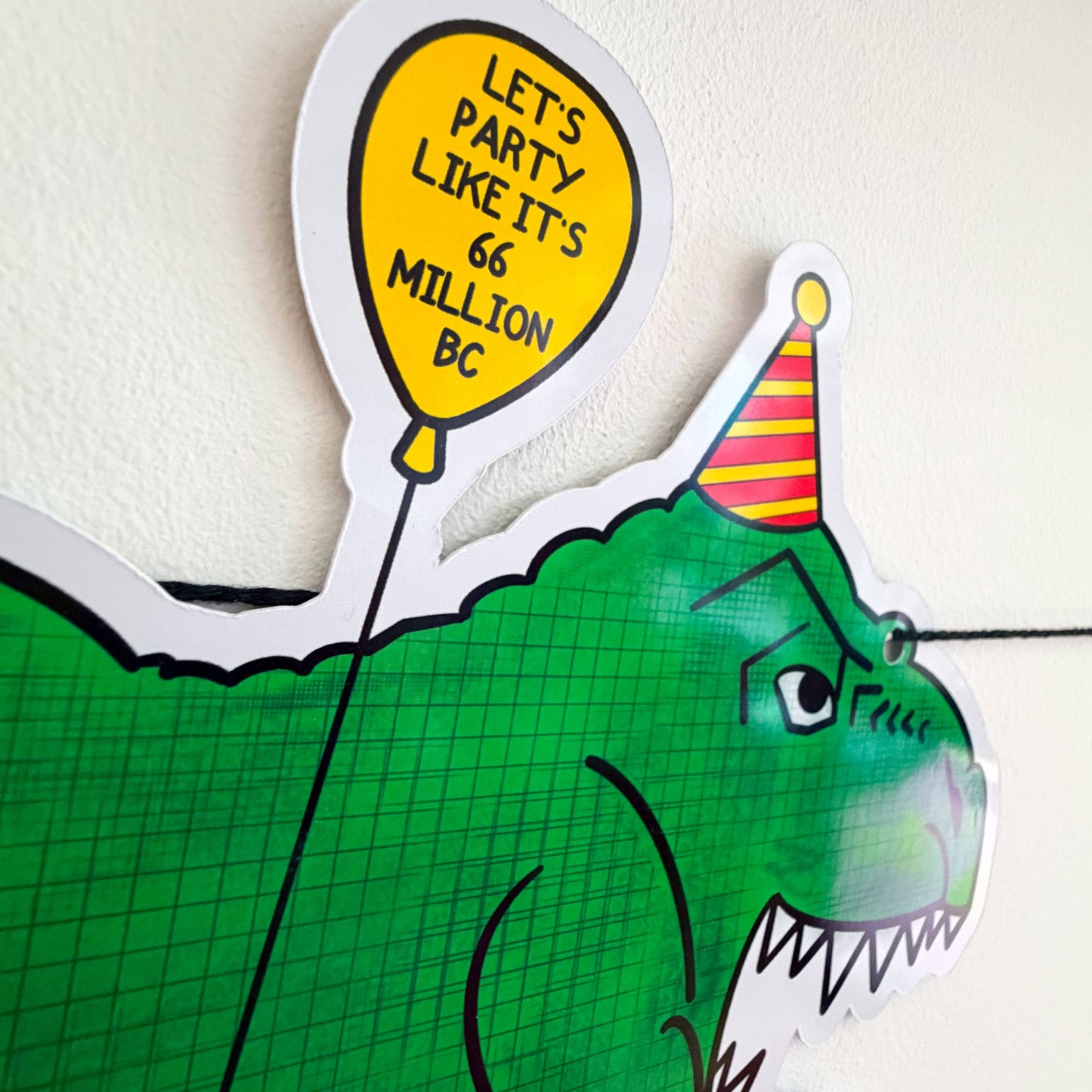 T Rex Party Garland