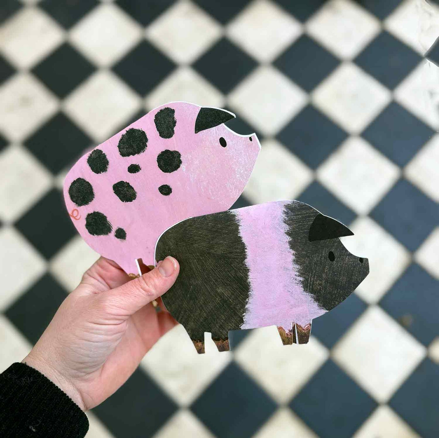 Spotty Pig Card