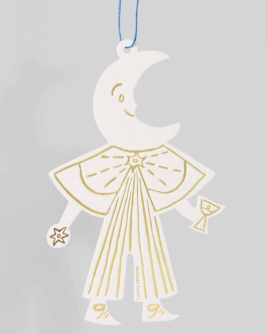 Moon Folk Ornament