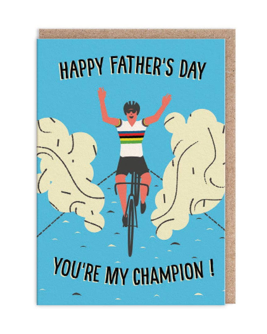 Father's Day Champion Cyclist Card